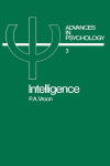 Advances in Psychology, Volume 3