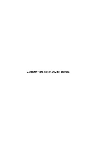 Combinatorial Optimization II