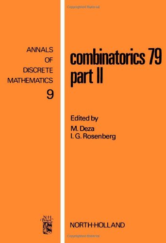 Annals of Discrete Mathematics, Volume 9