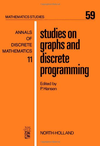 Annals of Discrete Mathematics, Volume 11