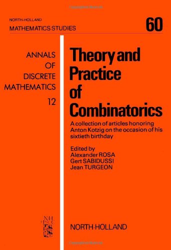 Annals of Discrete Mathematics, Volume 12