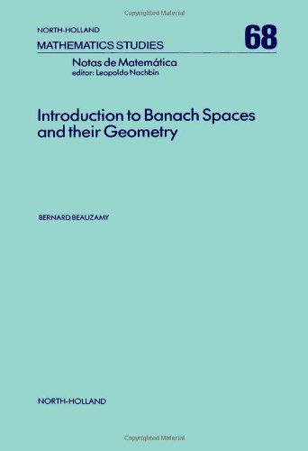 Introduction to Banach Spaces and Their Geometry