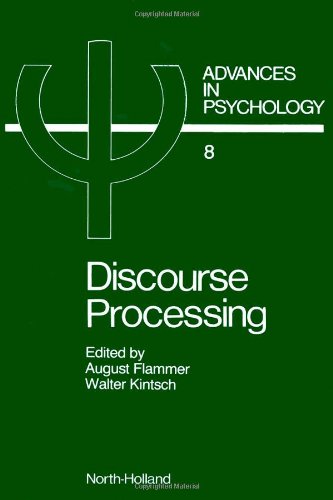 Advances in Psychology, Volume 8