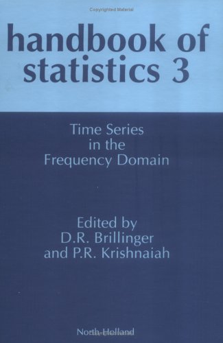 Handbook of Statistics 3