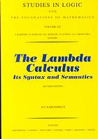 The Lambda Calculus