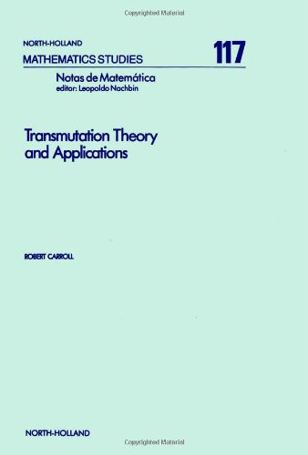 Transmutation Theory And Applications