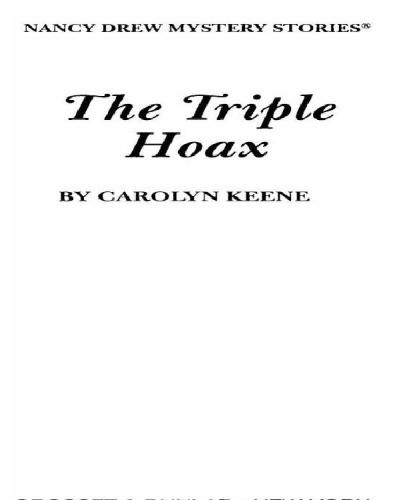 Nancy Drew 57: The Triple Hoax