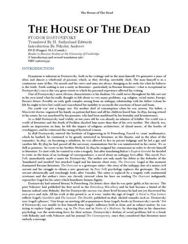 The House Of The Dead