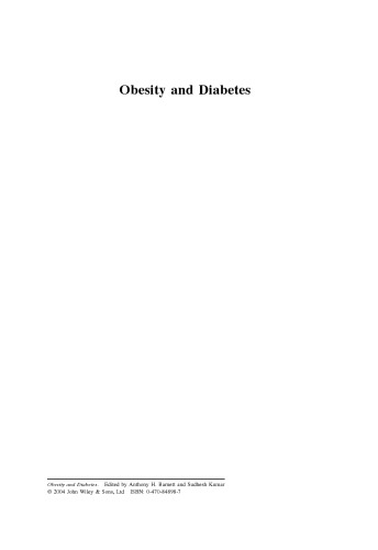 Obesity and Diabetes