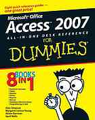 Access 2007 All-in-One Desk Reference For Dummies