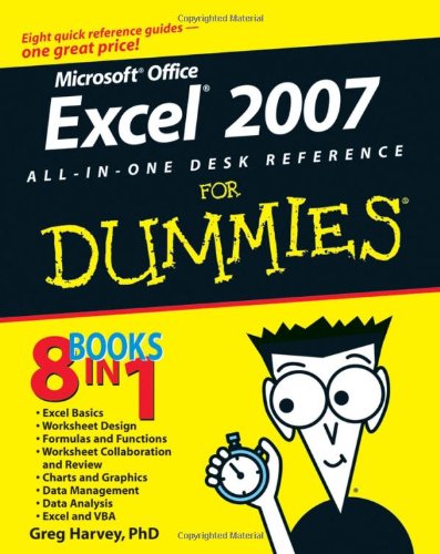 Excel 2007 All-In-One Desk Reference For Dummies