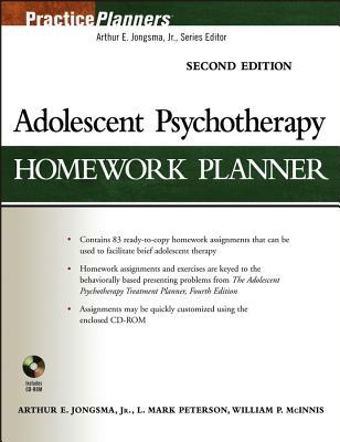 Adolescent Psychotherapy Homework Planner