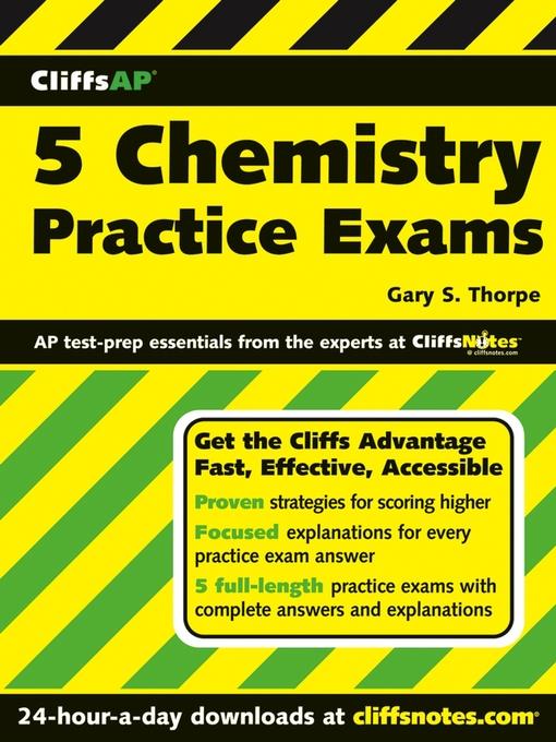 CliffsAP 5 Chemistry Practice Exams