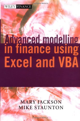 Advanced Modelling in Finance using Excel and VBA