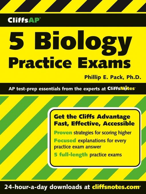 CliffsAP 5 Biology Practice Exams