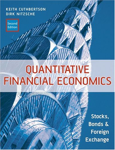 Quantitative Financial Economics