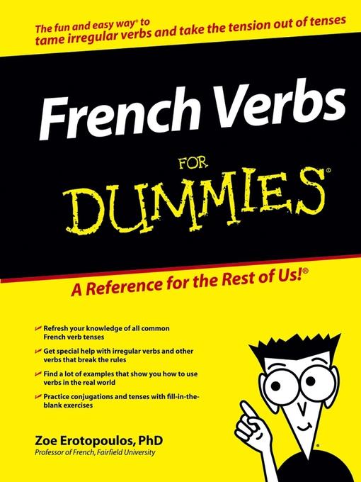 French Verbs For Dummies