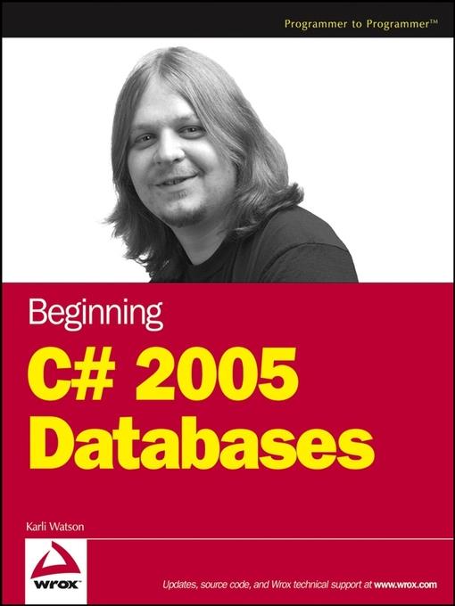 Beginning C# 2005 Databases