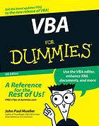 VBA For Dummies