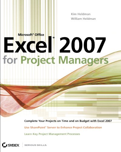 Microsoft Office Excel 2007 for Project Managers