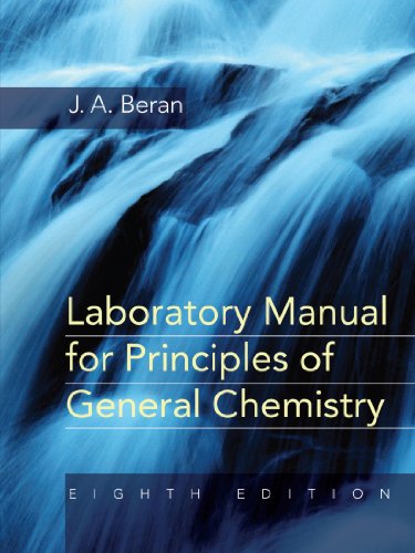 Laboratory Manual for Principles of General Chemistry