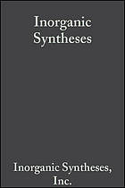 Inorganic syntheses. Volume 3