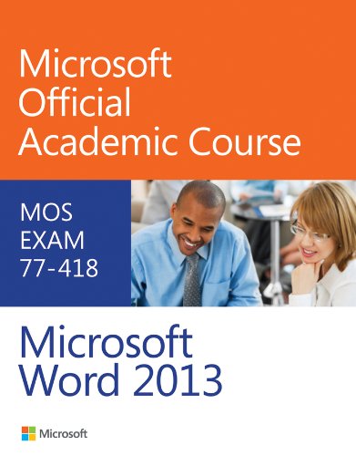 Exam 77-418 Microsoft Word 2013