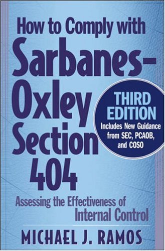 How to Comply with Sarbanes-Oxley Section 404