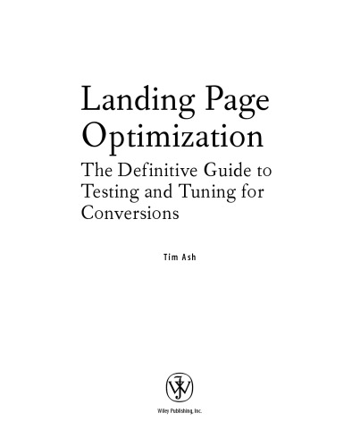 Landing Page Optimization