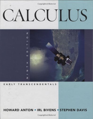 Calculus Early Transcendentals