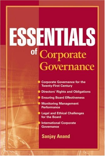 Essentials of Corporate Governance