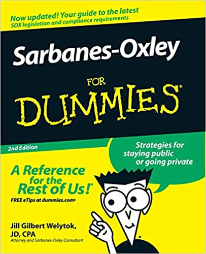 Sarbanes-Oxley For Dummies