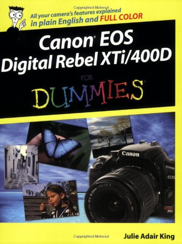 Canon EOS Digital Rebel XTi/400D For Dummies