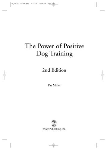 The Power of Positive Dog Training