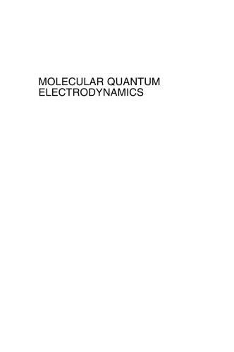 Quantum Electrodynamics