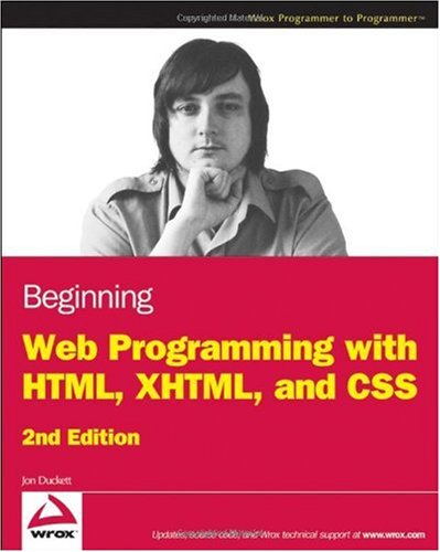 Beginning Web Programming with HTML, XHTML, and CSS