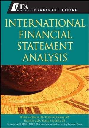 International Financial Statement Analysis