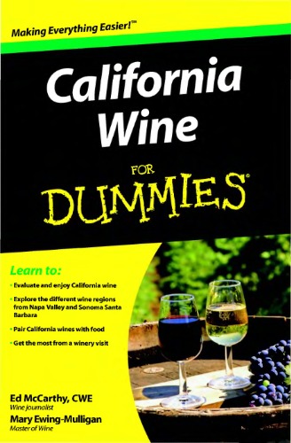 California Wine For Dummies