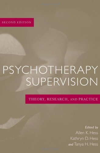 Psychotherapy Supervision