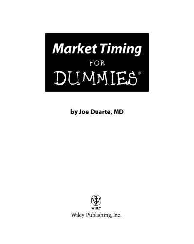 Market Timing For Dummies