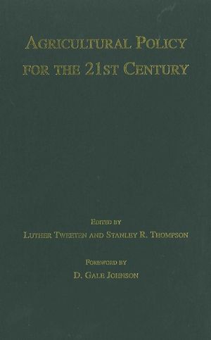 Agricultural policy for the twenty-first century