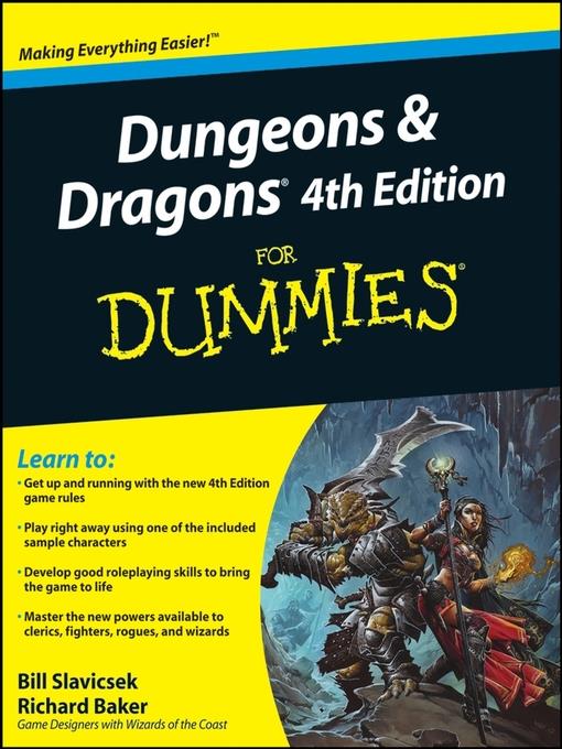 Dungeons and Dragons for Dummies