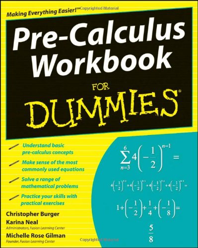 Pre-Calculus Workbook For Dummies?