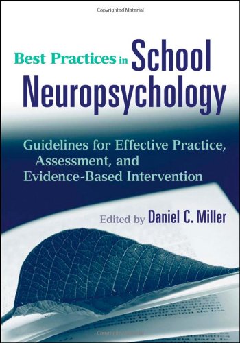 Best Practices in School Neuropsychology