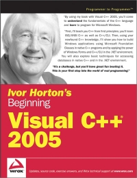 Ivor Horton's Beginning Visual C++ 2008