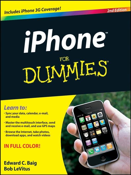 iPhone For Dummies