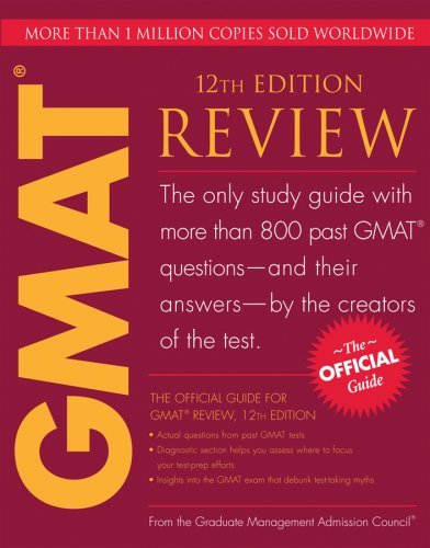 The Official Guide for GMAT Review