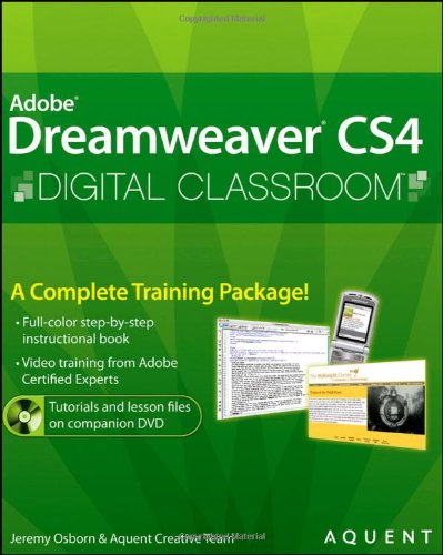 Dreamweaver Cs4 Digital Classroom