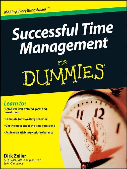 Successful Time Management For Dummies®