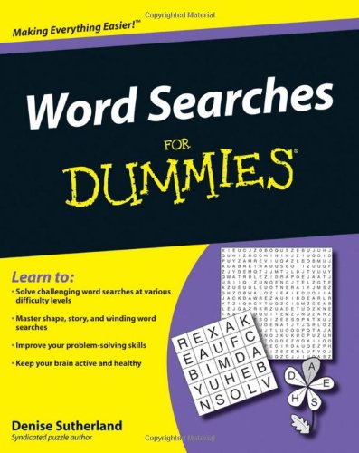 Word Searches For Dummies